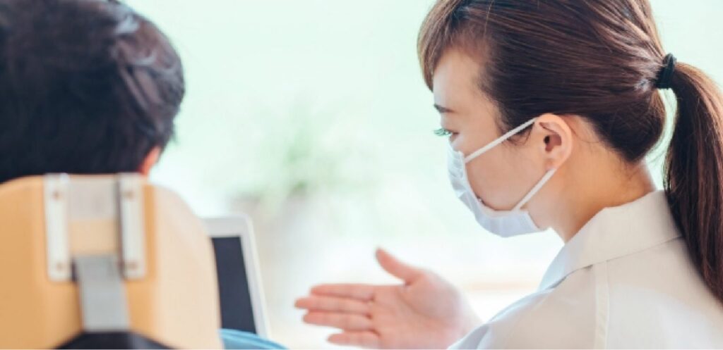 担当歯科衛生士とのマンツーマンで取り組む口腔ケア